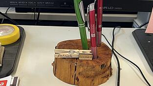 Das Ergebnis. Eher rustikal, aber seinen Zweck erfüllt das Werk. Aufgabe bestanden. 