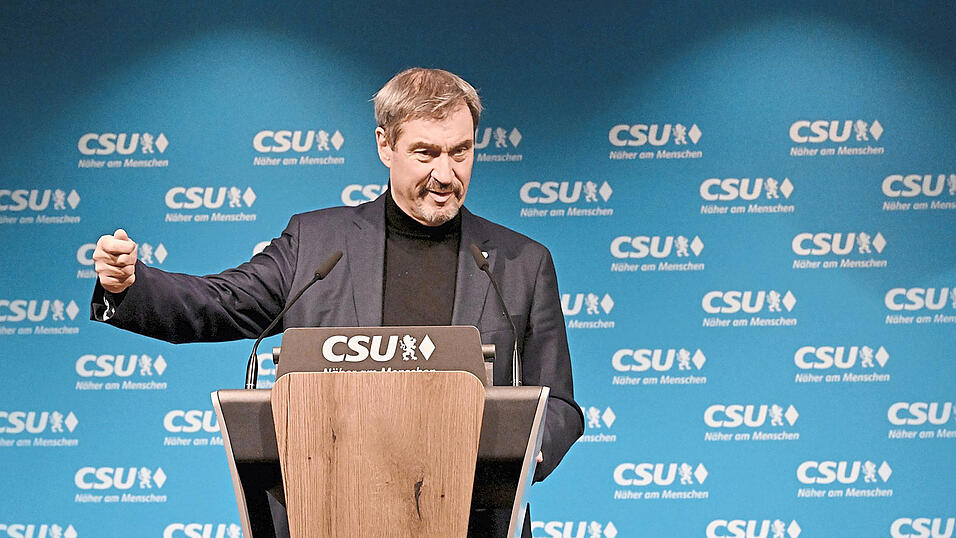 Eine möglichst starke Union wünscht sich Bayerns Ministerpräsident Markus Söder für mögliche Neuwahlen. Wenn es nach ihm gehe, sollte Bundeskanzler Olaf Scholz in diesen Tagen seinen Posten räumen. Eine möglichst starke Union wünscht sich Bayerns Ministerpräsident Markus Söder für mögliche Neuwahlen. Wenn es nach ihm gehe, sollte Bundeskanzler Olaf Scholz in diesen Tagen seinen Posten räumen.
