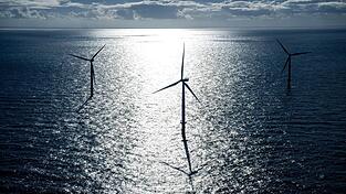 Der Ausbau von Windparks auf See stockt. Der Ausbau von Windparks auf See stockt.