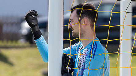 Simbachs Torh&uuml;ter Andi Aigner zeichnete sich in der G&auml;ubodenstadt mehrere Male aus.