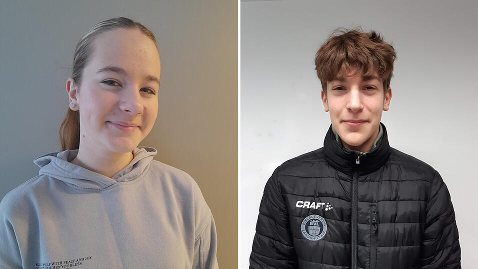 Mia und Sebastian werden die Messe besuchen. 