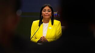 Delcy Rodríguez ist die Vizepräsidentin von Venezuela. (Archivbild) Delcy Rodríguez ist die Vizepräsidentin von Venezuela. (Archivbild)