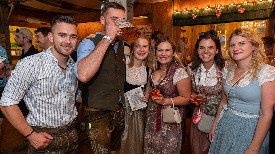 Die Partybilder vom Sonntag, 13. August 2023, aus dem Festzelt Weckmann.