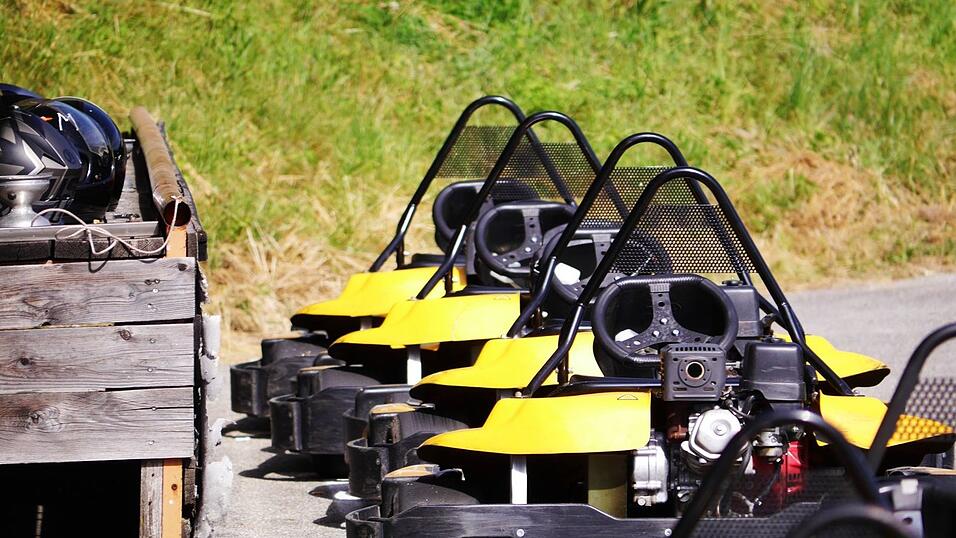 Kartfahren in Volgsam. Kartfahren in Volgsam.