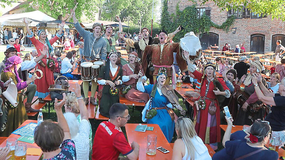 Beim Burgfest anl&auml;sslich des 550. Jubil&auml;ums der Landshuter Hochzeit wird es im Juni dieses Jahres wieder hoch hergehen.