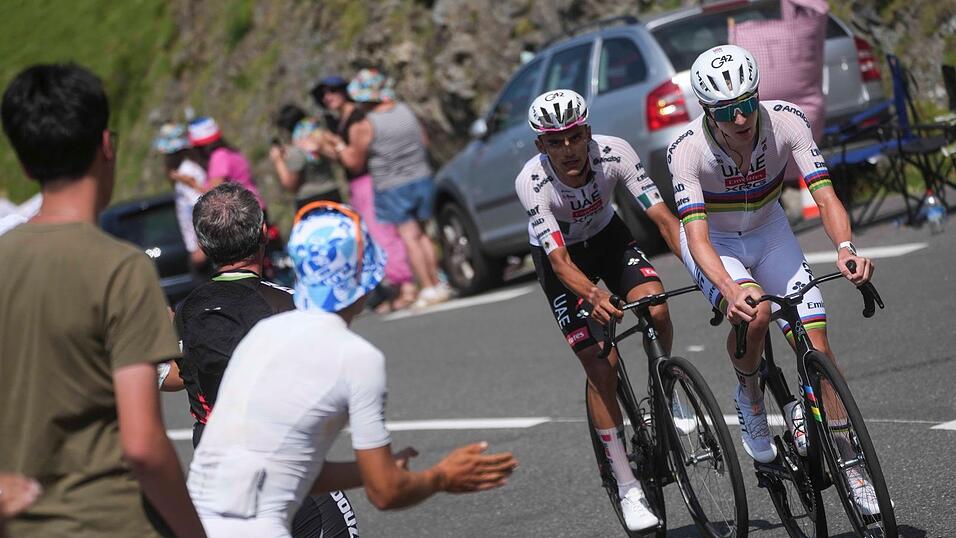 Am Tourmalet attackierte der Slowene. Am Tourmalet attackierte der Slowene.