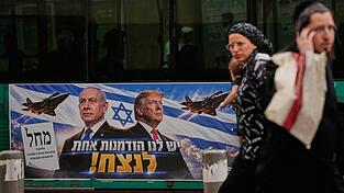 US-Pr&auml;sident Trump hofft auf eine weitere Amtszeit f&uuml;r Israels Regierungschef Netanjahu.