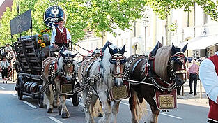 Das Volksfest findet zwischen 3. und 7. Juni statt.