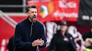 Sandro Wagner verlor mit dem FCA zum vierten Mal in Serie.