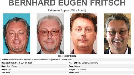 Mit diesem Fahndungsaufruf sucht das FBI nach dem geb&uuml;rtigen Landshuter Bernhard E. Fritsch.
