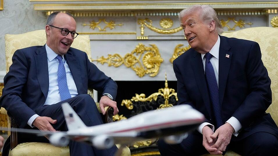 Trump hatte bei einem Treffen mit Merz Kritik an den Regierungen von Spanien und Gro&szlig;britannien ge&uuml;bt.