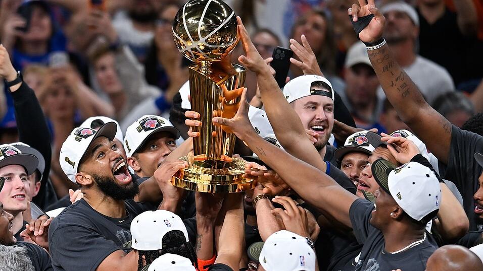 Die New York Knicks sind NBA-Chamion.
