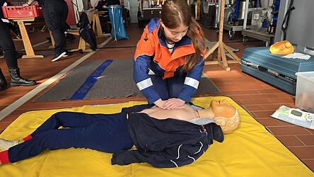 Erste Hilfe, eine weitere Pr&uuml;fkategorie.