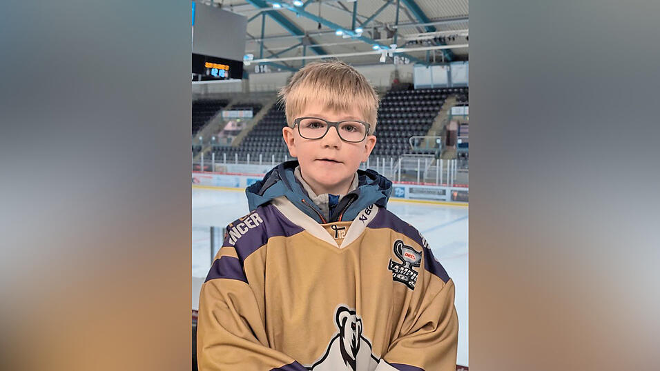 Der Siebenj&auml;hrige ist voller Vorfreude.