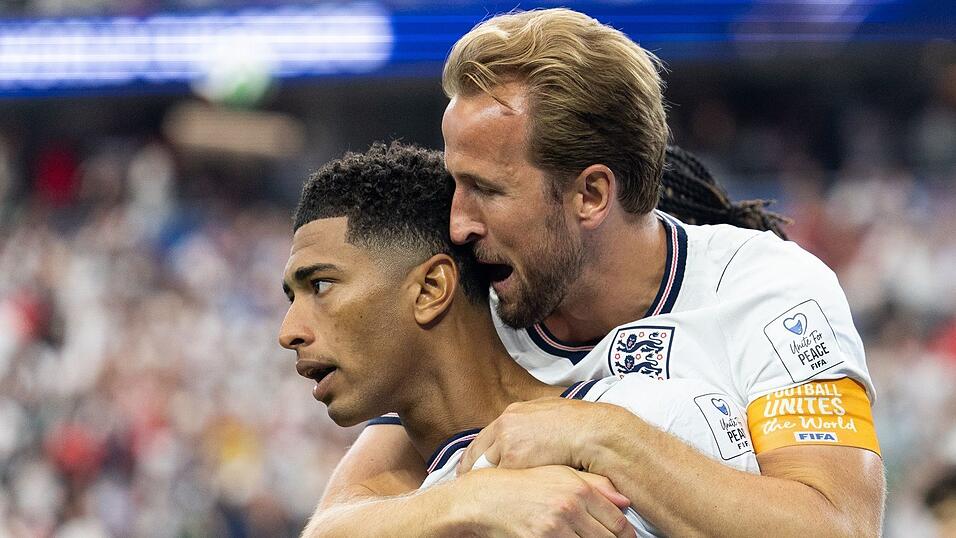 Sorgten für Highlights: Harry Kane (r.) und Jude Bellingham. Sorgten für Highlights: Harry Kane (r.) und Jude Bellingham.