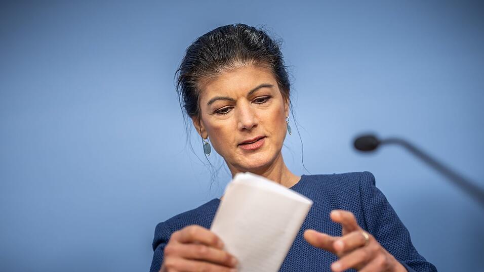 Wagenknecht hat sich entschieden, sich aus der ersten Reihe zurückzuziehen. (Archivbild)