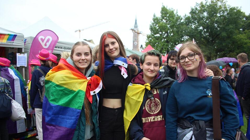 In Landshut fand am Samstag der Christopher Street Day statt.