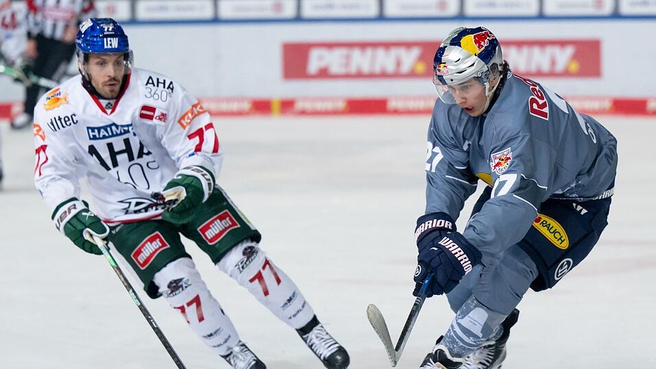 Nach zuletzt wenig Zeit auf dem Eis verlässt Luca Tosto (l) die Panther.