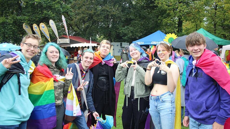 In Landshut fand am Samstag der Christopher Street Day statt.