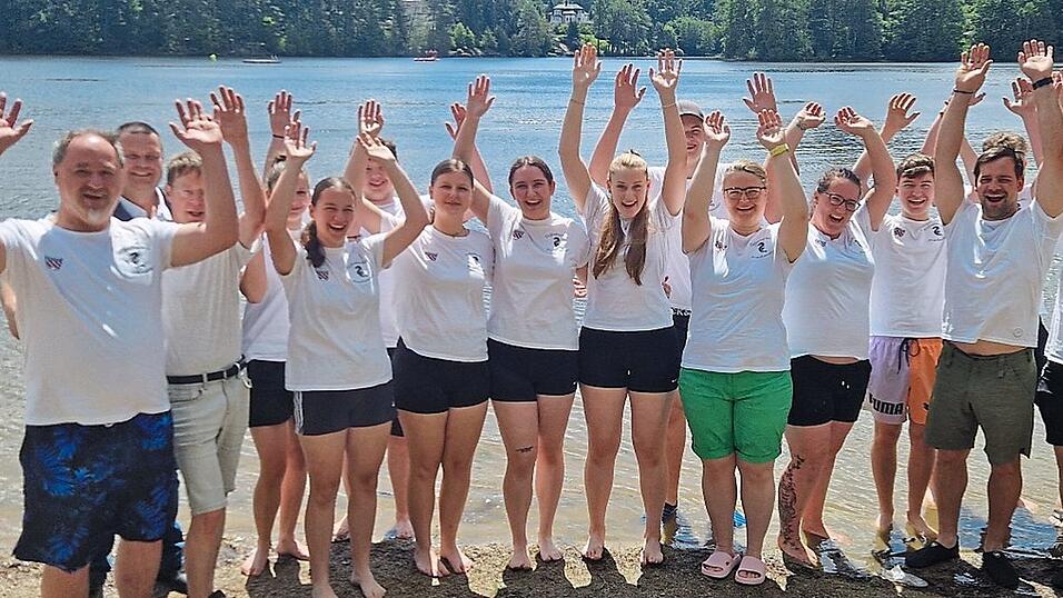 Hochmotiviert: die Mannschaft aus Tiefenbach.