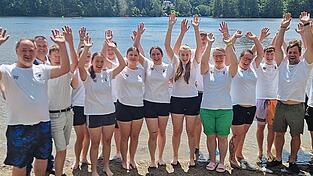 Hochmotiviert: die Mannschaft aus Tiefenbach.