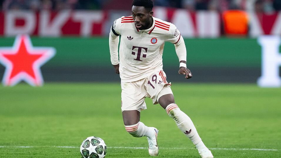 Alphonso Davies setzt darauf, dass nach längerer Zeit wieder ein Sieg gegen Bayer gelingt. Alphonso Davies setzt darauf, dass nach längerer Zeit wieder ein Sieg gegen Bayer gelingt.