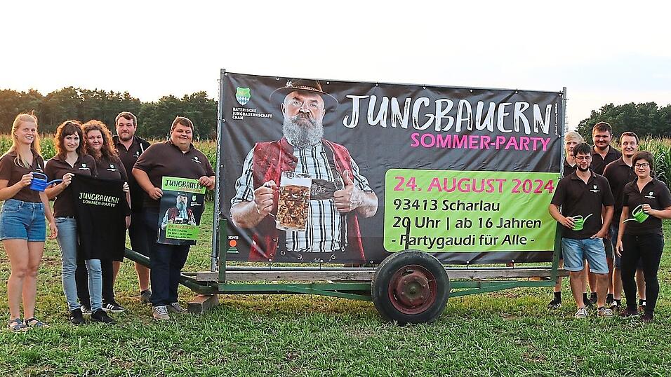 Endlich wieder Sommerparty: Die Jungbauern fiebern dem 24. August entgegen.