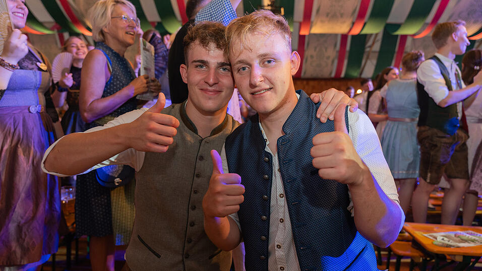 Die Partybilder vom Montag, 21. August 2023, aus dem Festzelt Weckmann.