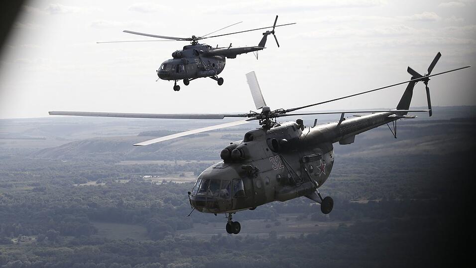 Ein russischer Militärhubschrauber vom Typ Mi-8 hat nach polnischen Angaben den Luftraum über dem Nato-Land verletzt. (Archivbild) Ein russischer Militärhubschrauber vom Typ Mi-8 hat nach polnischen Angaben den Luftraum über dem Nato-Land verletzt. (Archivbild)