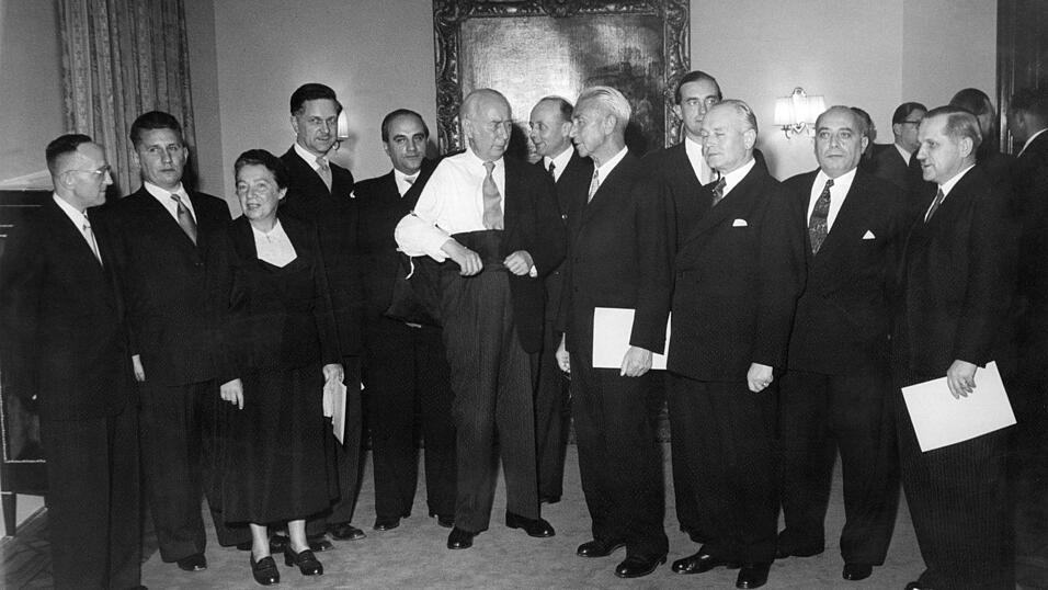 Am 28. September 1951 wurde das Gericht feierlich eröffnet. (Archivbild) Am 28. September 1951 wurde das Gericht feierlich eröffnet. (Archivbild)