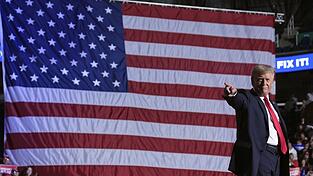 Der republikanische Präsidentschaftskandidat Donald Trump: Die EU schaut mit bangen Blicken auf die US-Wahl, denn in Brüssel wirken die Erinnerungen an seine erste Amtszeit noch immer schmerzhaft nach.