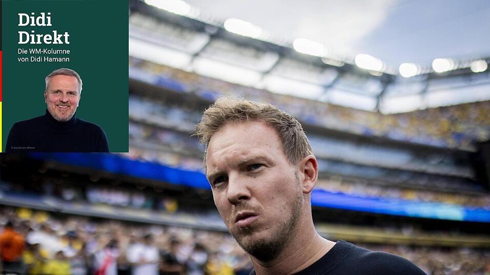 &bdquo;Es werden andere Sachen gemacht, als sie im Vorfeld angek&uuml;ndigt worden sind&ldquo;, wirft der fr&uuml;here Nationalspieler Didi Hamann Bundestrainer Julian Nagelsmann in unserer Kolumne vor