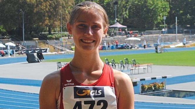 Wurde F&uuml;nfte bei den deutschen Meisterschaften &uuml;ber die 400-Meter-Strecke: die Deggendorferin Agnes Leitgeb.