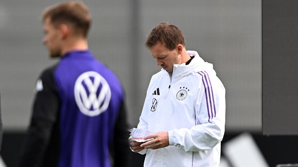 Julian Nagelsmann muss in der WM-Qualifikation unerwartet rechnen.