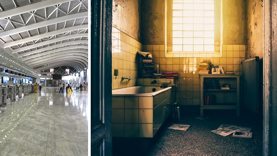 Zwei Uhr morgens verschlafen am Flughafen, danach in ein Hotel mit ranzigem Badezimmer: Bei einer Weltreise kann vieles schief gehen. Zwei Uhr morgens verschlafen am Flughafen, danach in ein Hotel mit ranzigem Badezimmer: Bei einer Weltreise kann vieles schief gehen.