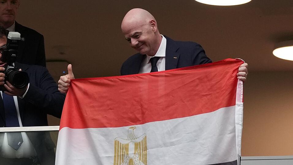 Infantino war im Stadion von Vancouver live vor Ort.