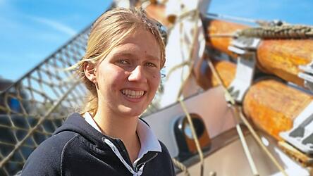 Romy Stetter wird die Zeit an Bord der Thor niemals vergessen.