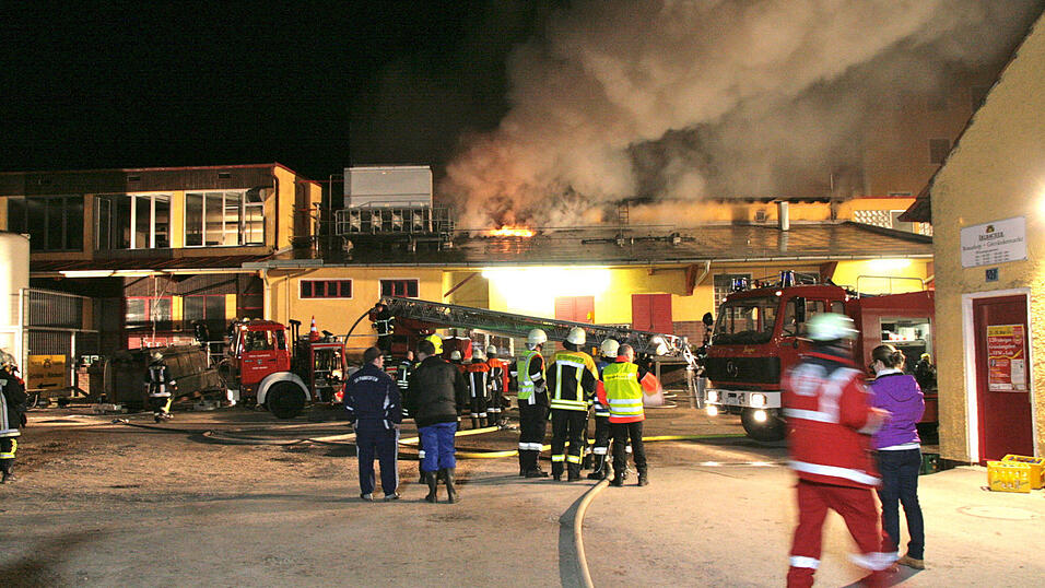 Bei dem Brand in der Irlbacher Schlossbrauerei entstand ein Millionenschaden. Foto: kamera24.tv