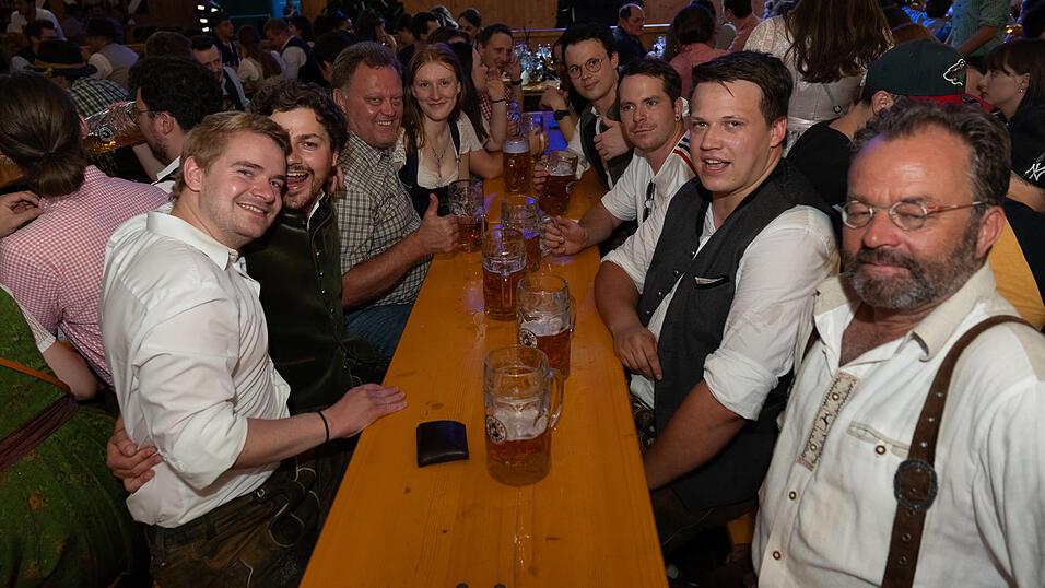 Die Partybilder vom Montag, 14. August 2023, aus dem Festzelt Weckmann.