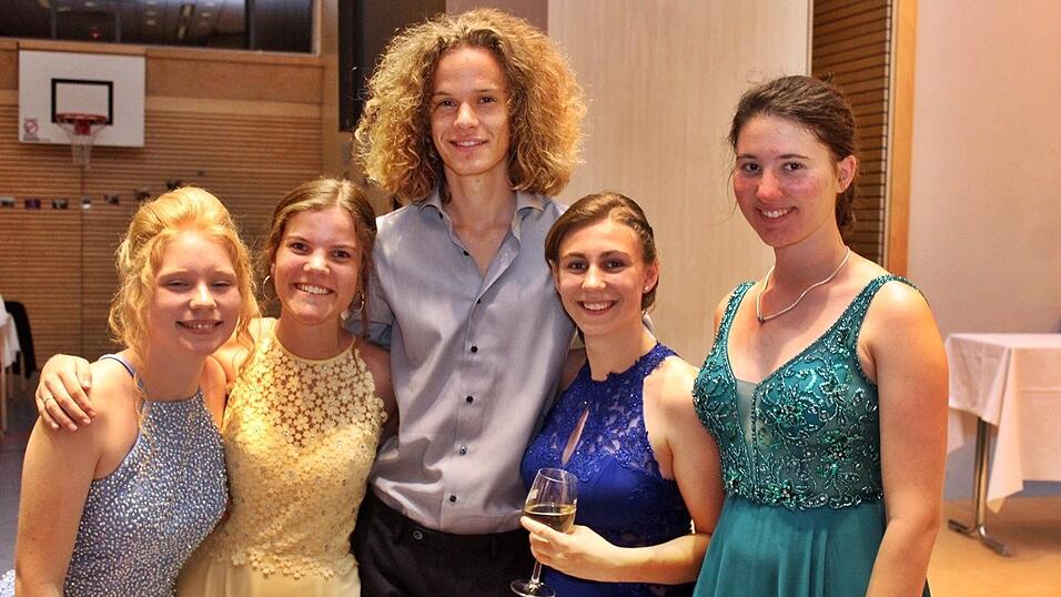 Beste Stimmung auf der Abifeier des Gymnasiums Seligenthal.