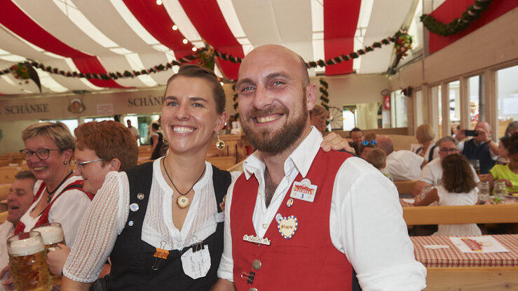 Die Partybilder vom Montag, 14. August 2023, aus dem Festzelt Lechner.