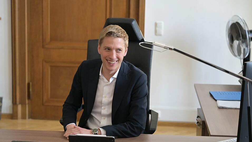 Angekommen im M&uuml;nchner Chefsessel: Dominik Krause.