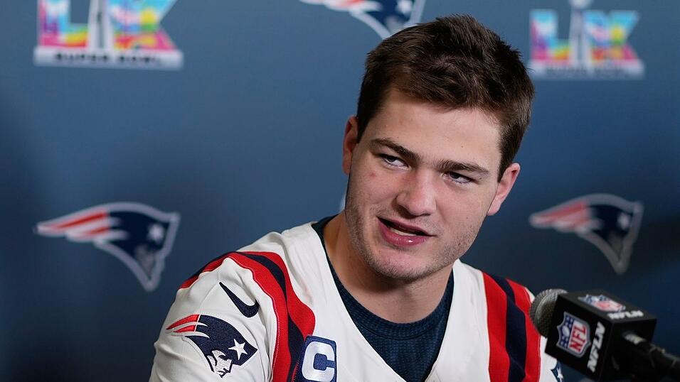 Bei den Patriots im Fokus: Quarterback Drake Maye. (Archivbild)