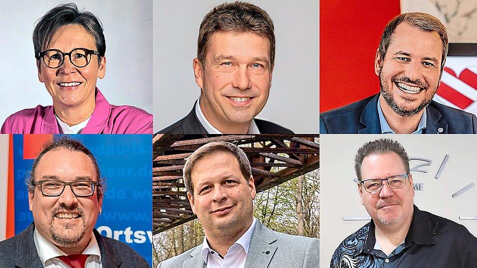 Wer wird k&uuml;nftiger B&uuml;rgermeister von Landau? Sechs Kandidaten stellen sich zur Wahl. Im Polit-Talk am 10. Februar stellen wir sie vor.
