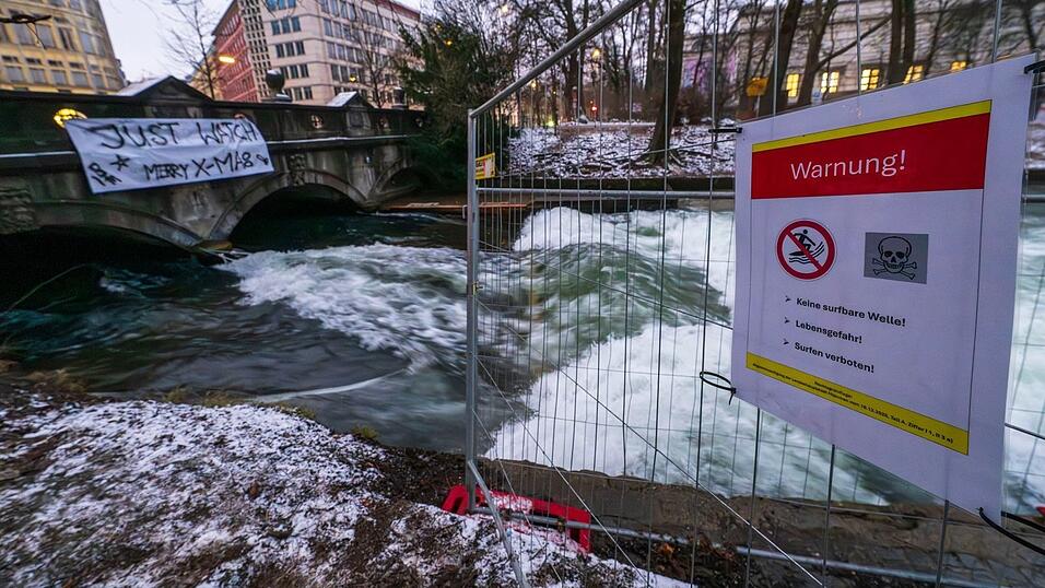 Offiziell bleibt das Surfen verboten.