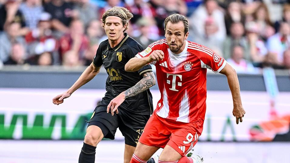 Kane (r) will die Bayern zum n&auml;chsten Sieg f&uuml;hren. (Archivbild)