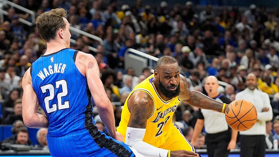 Im Duell mit den ganz Großen wie LeBron James: Franz Wagner.