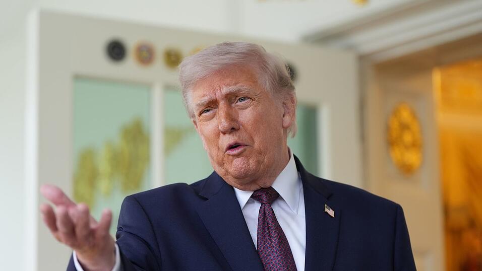 Trump gibt sich demonstrativ gelassen.