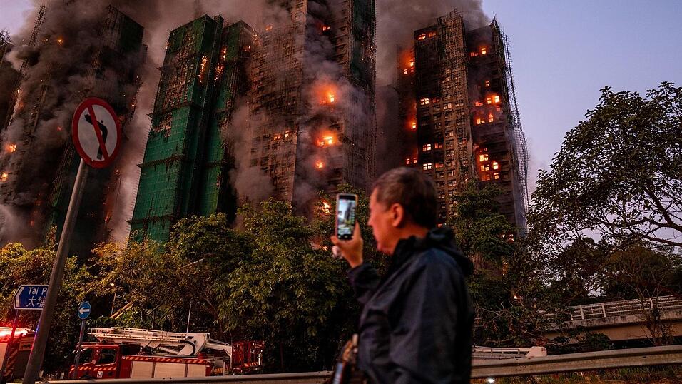 Die dramatischen Aufnahmen des Großbrandes gingen um die Welt. Die dramatischen Aufnahmen des Großbrandes gingen um die Welt.