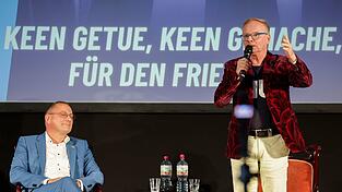 Uwe Steimle weist die Kritik zurück. Uwe Steimle weist die Kritik zurück.